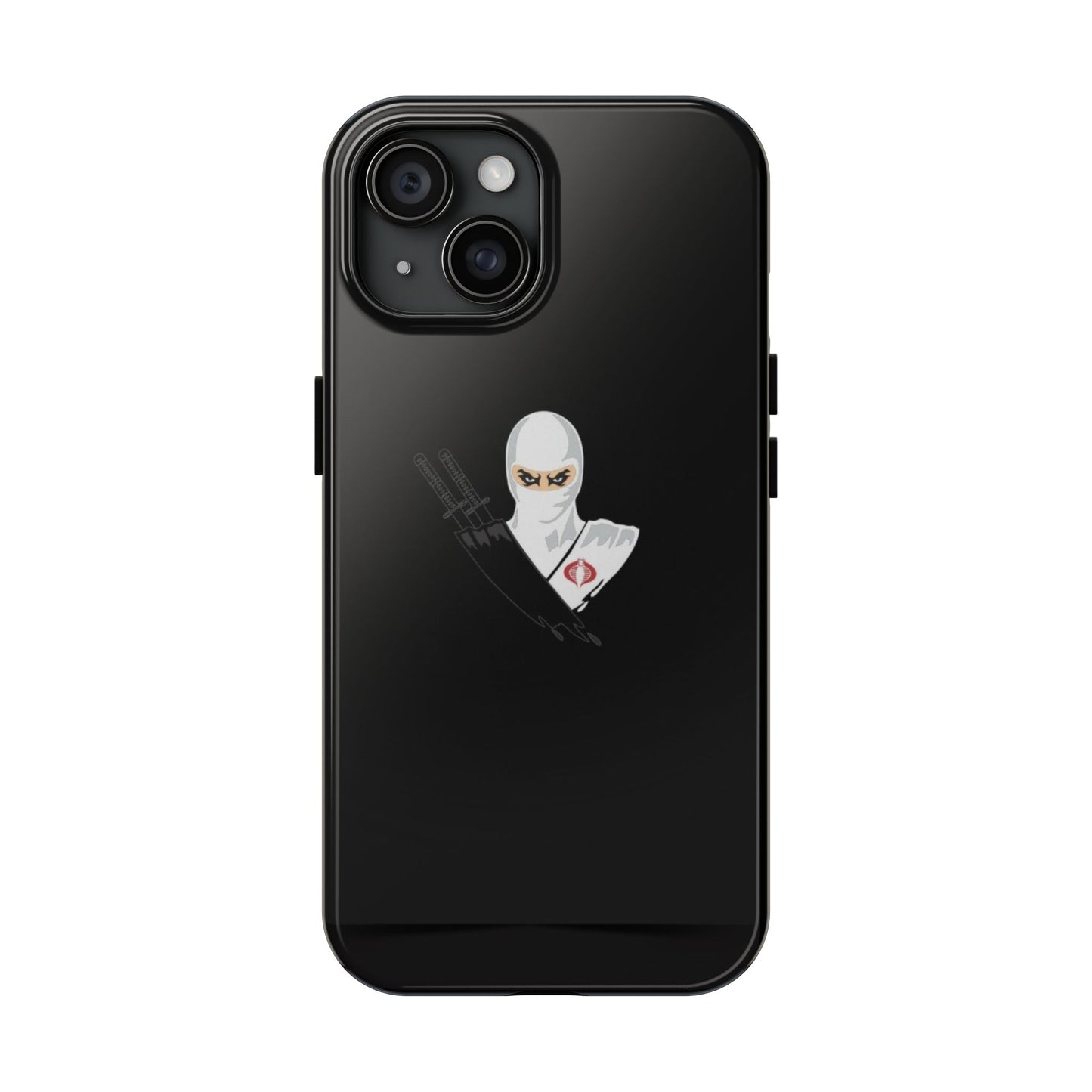 BLACK - Tough Phone Case