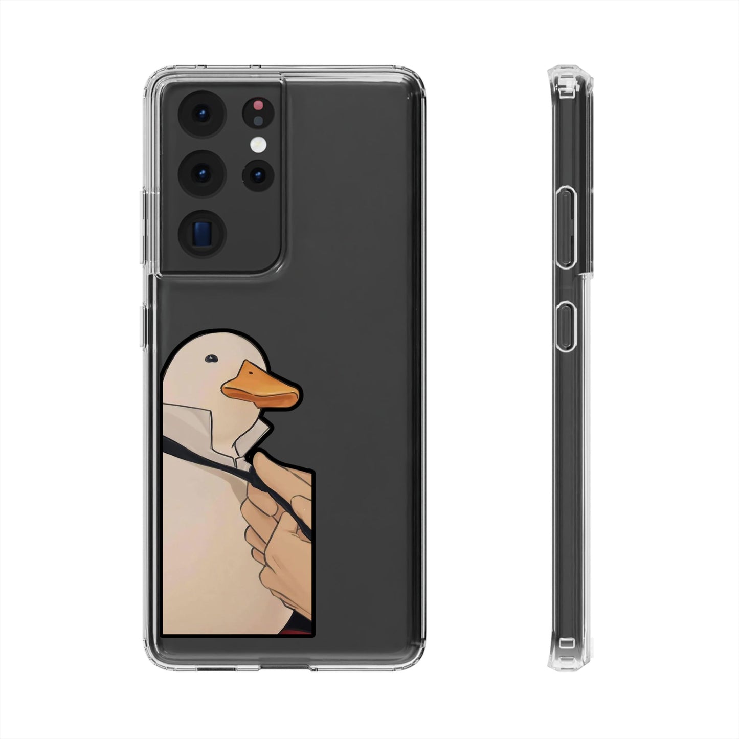 GENTLE DUCK - Clear Phone Case