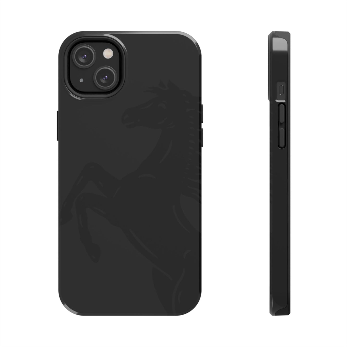 BLACK - Tough Phone Case