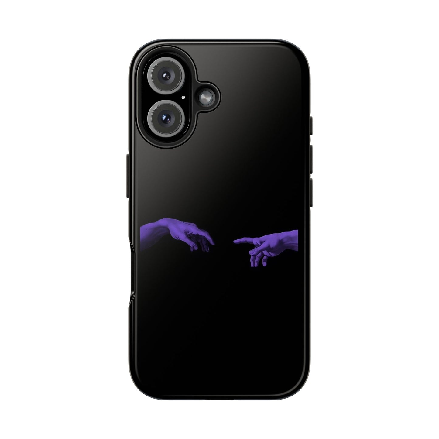 BLACK - Tough Phone Case