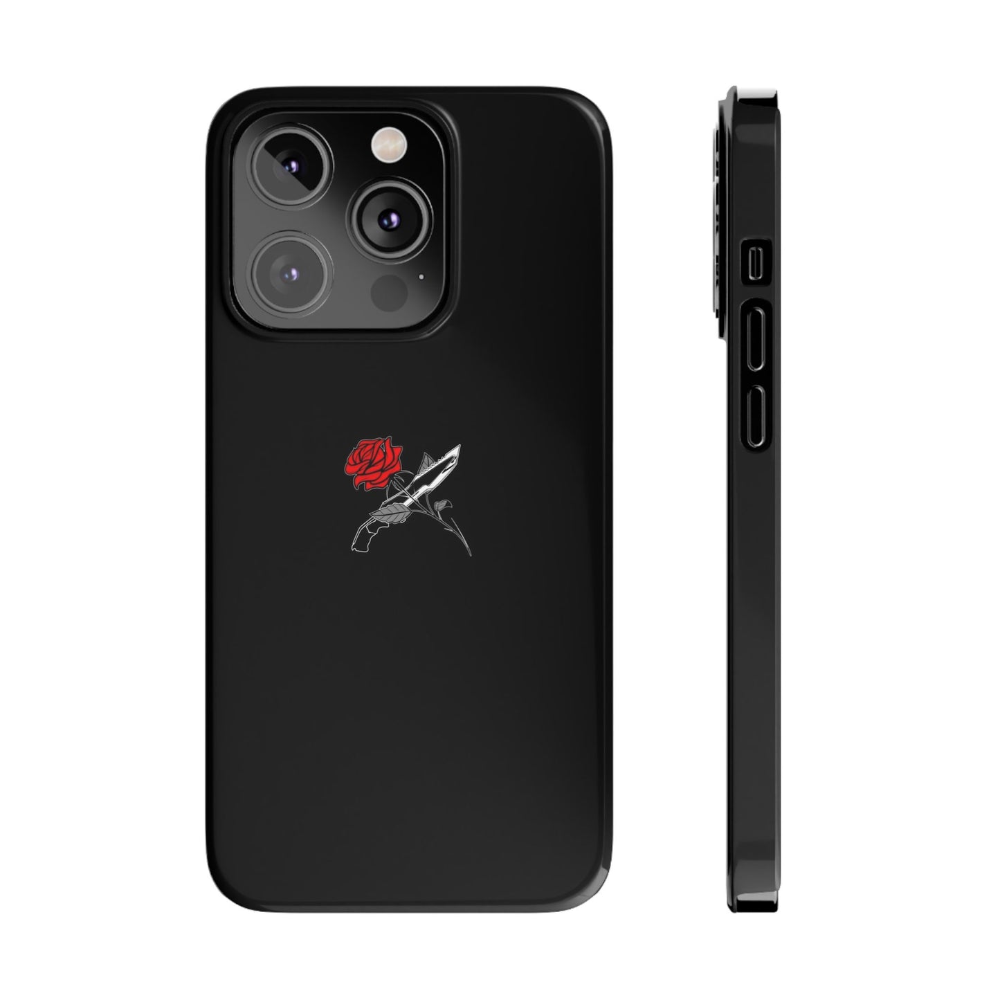 BLACK - Slim Phone Case