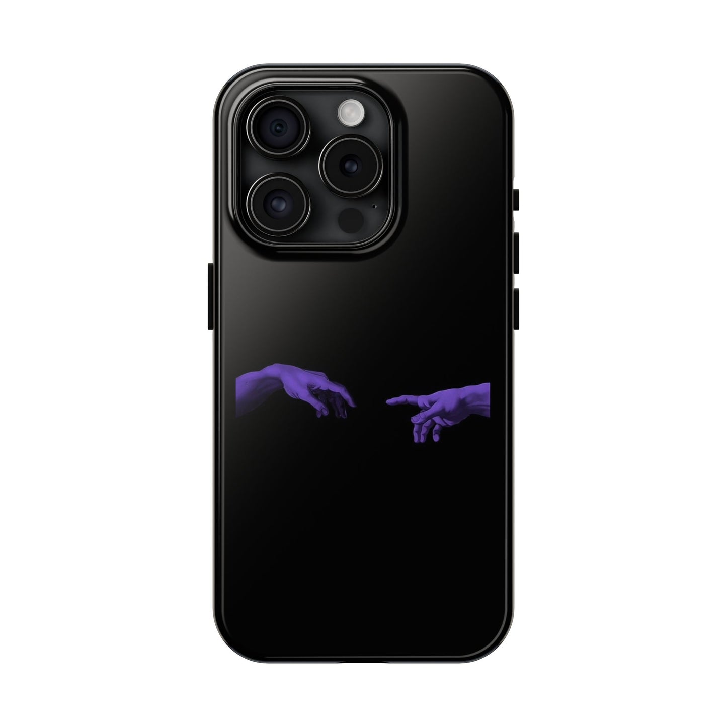 BLACK - Tough Phone Case
