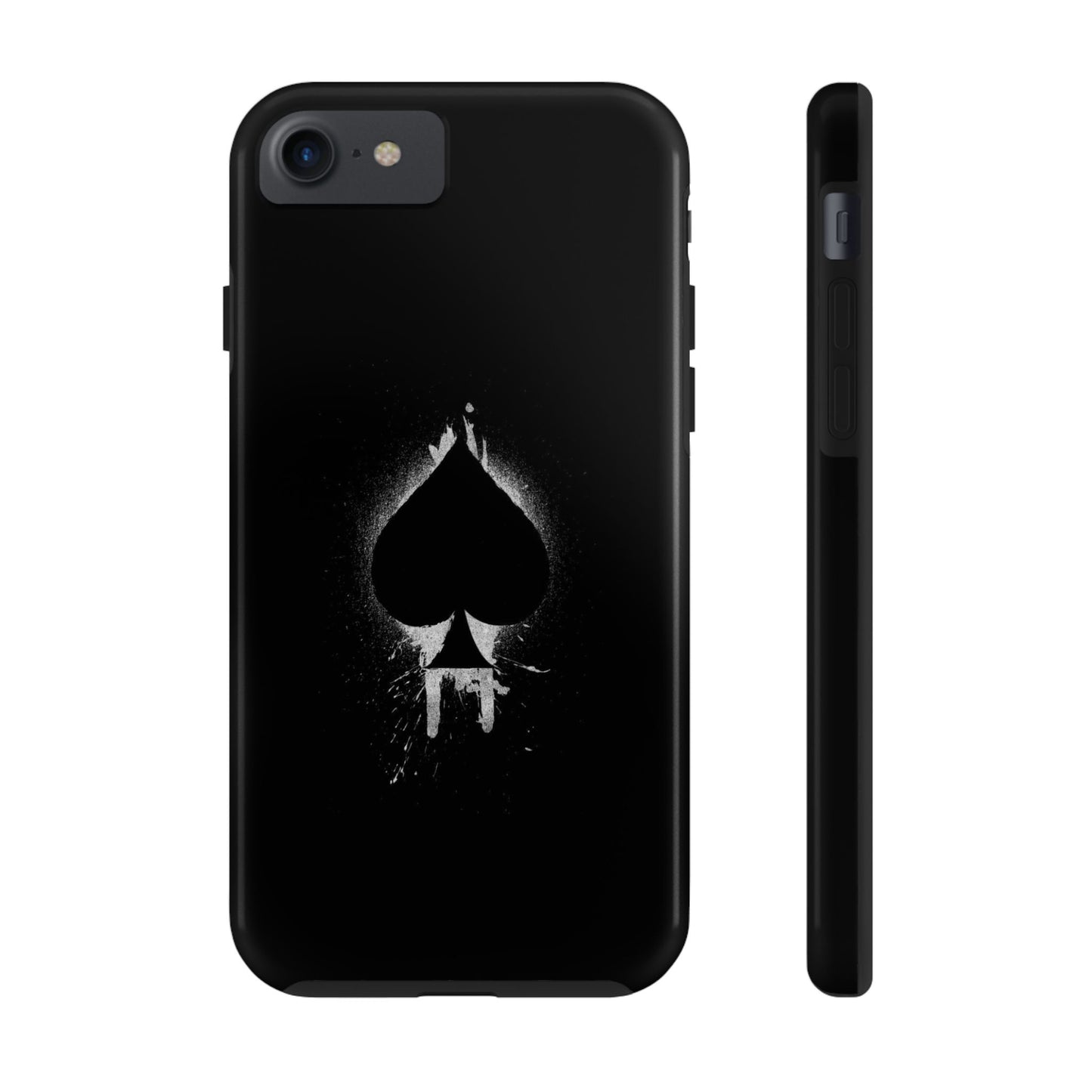 BLACK - Tough Phone Case