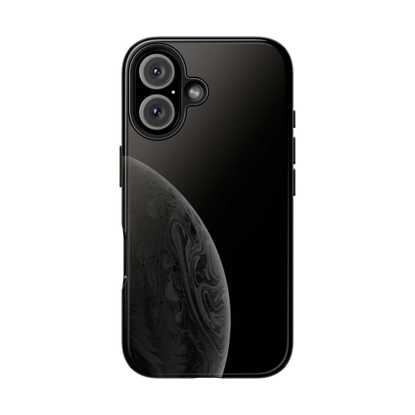 BLACK - Tough Phone Case