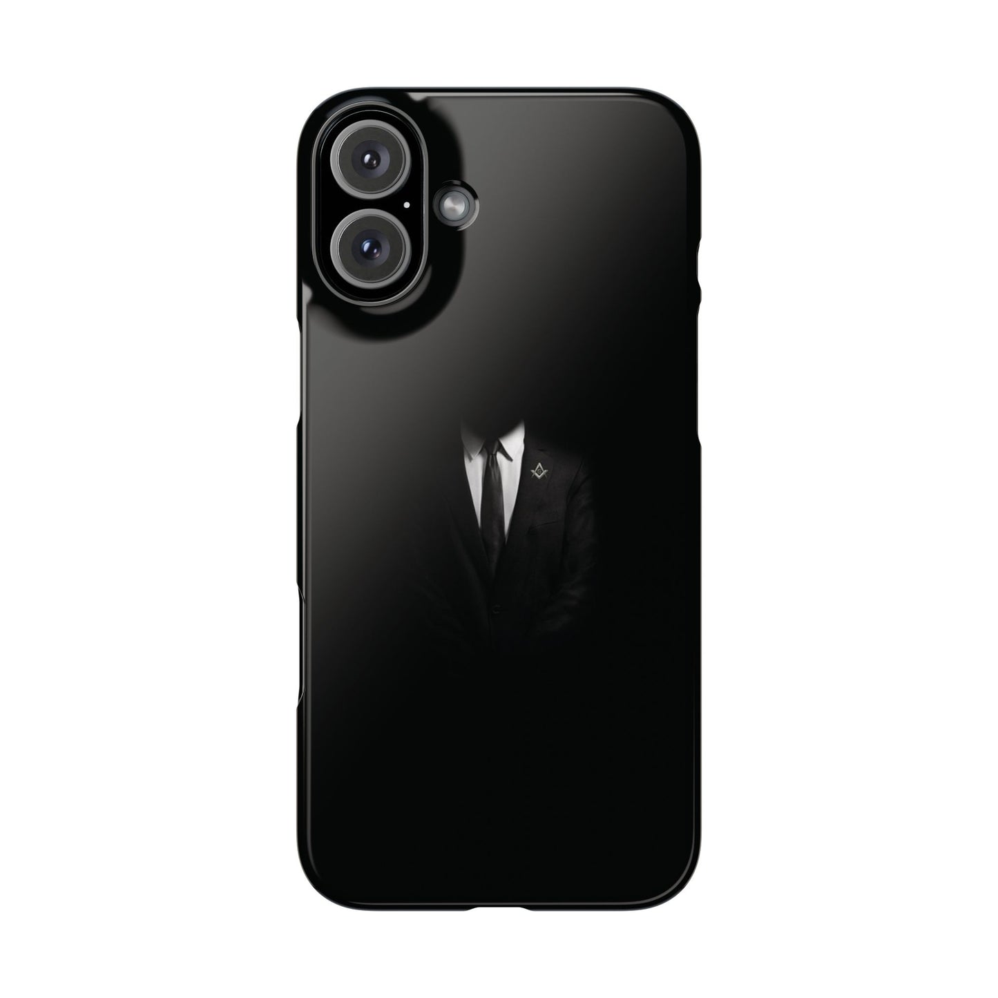 BLACK - Slim Phone Case