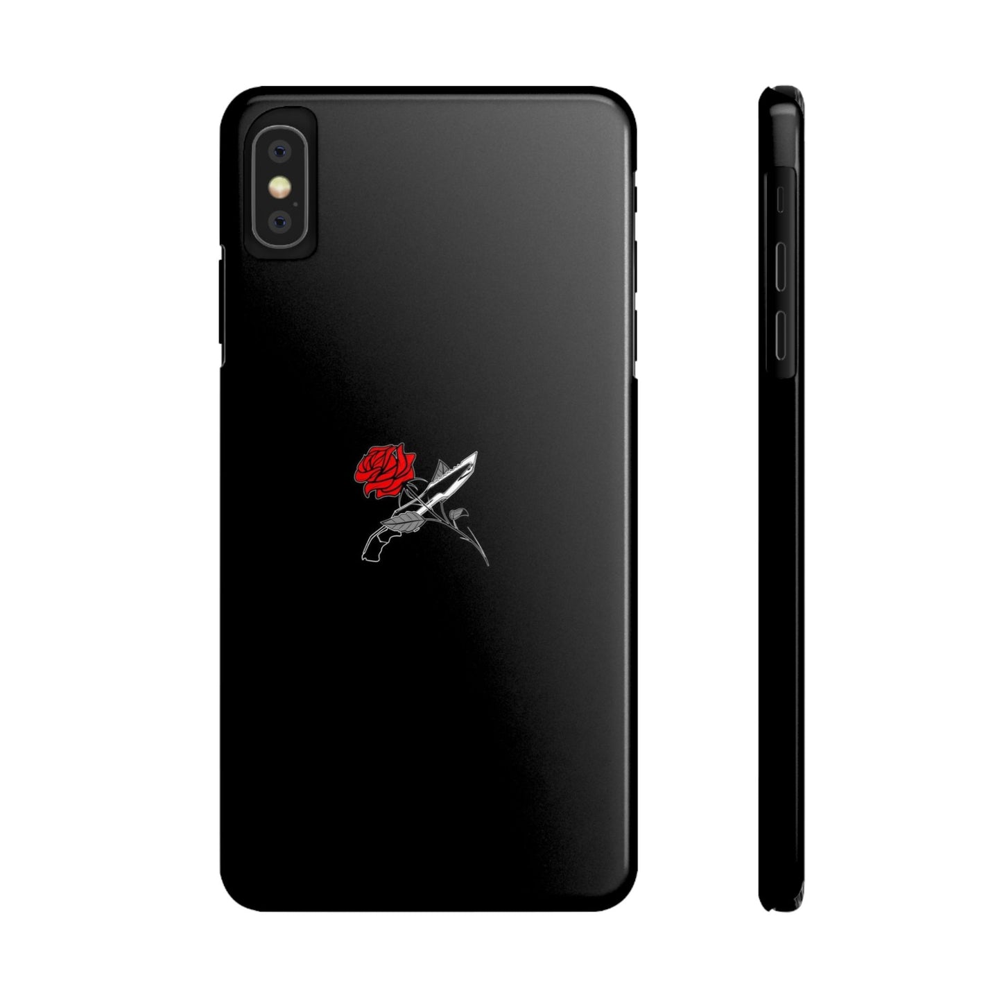 BLACK - Slim Phone Case
