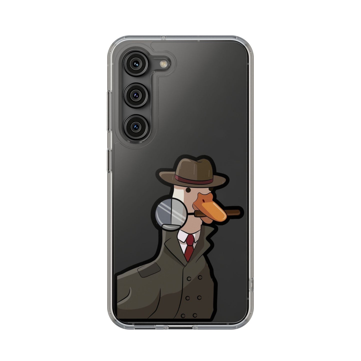 SPY Duck - Clear Phone Case
