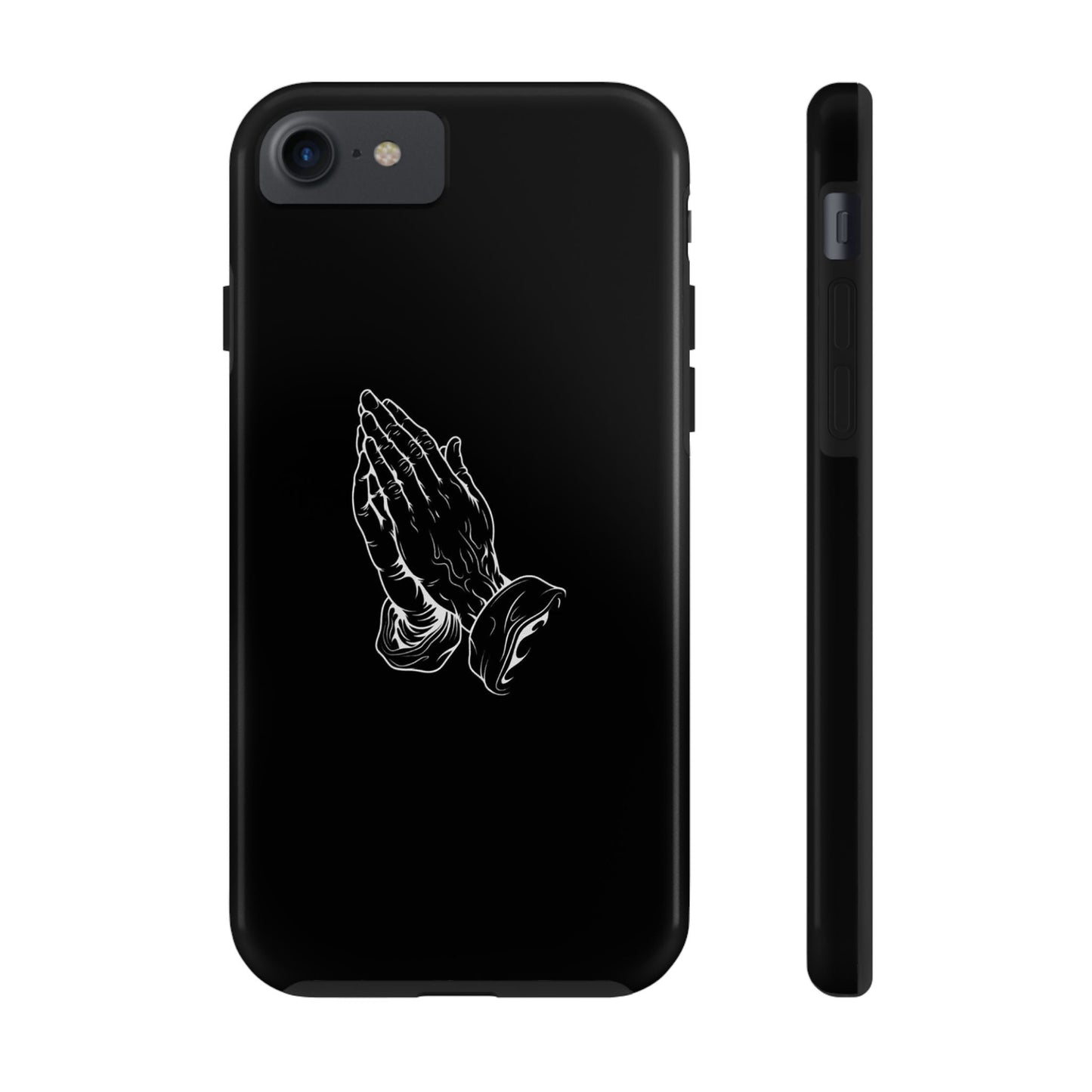 BLACK - Tough Phone Case