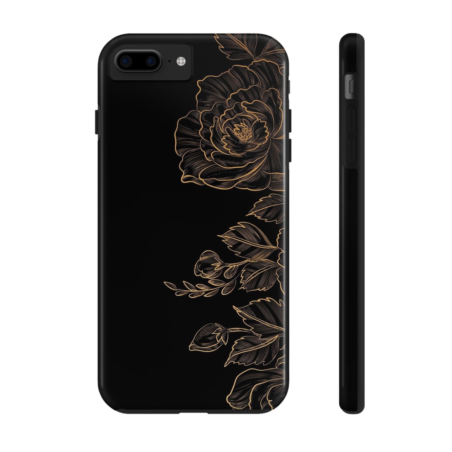 BLACK - Tough Phone Case