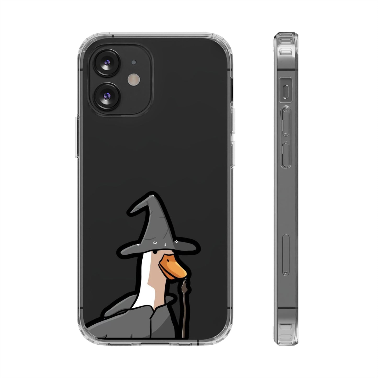 WIZARD Duck - Clear Phone Case