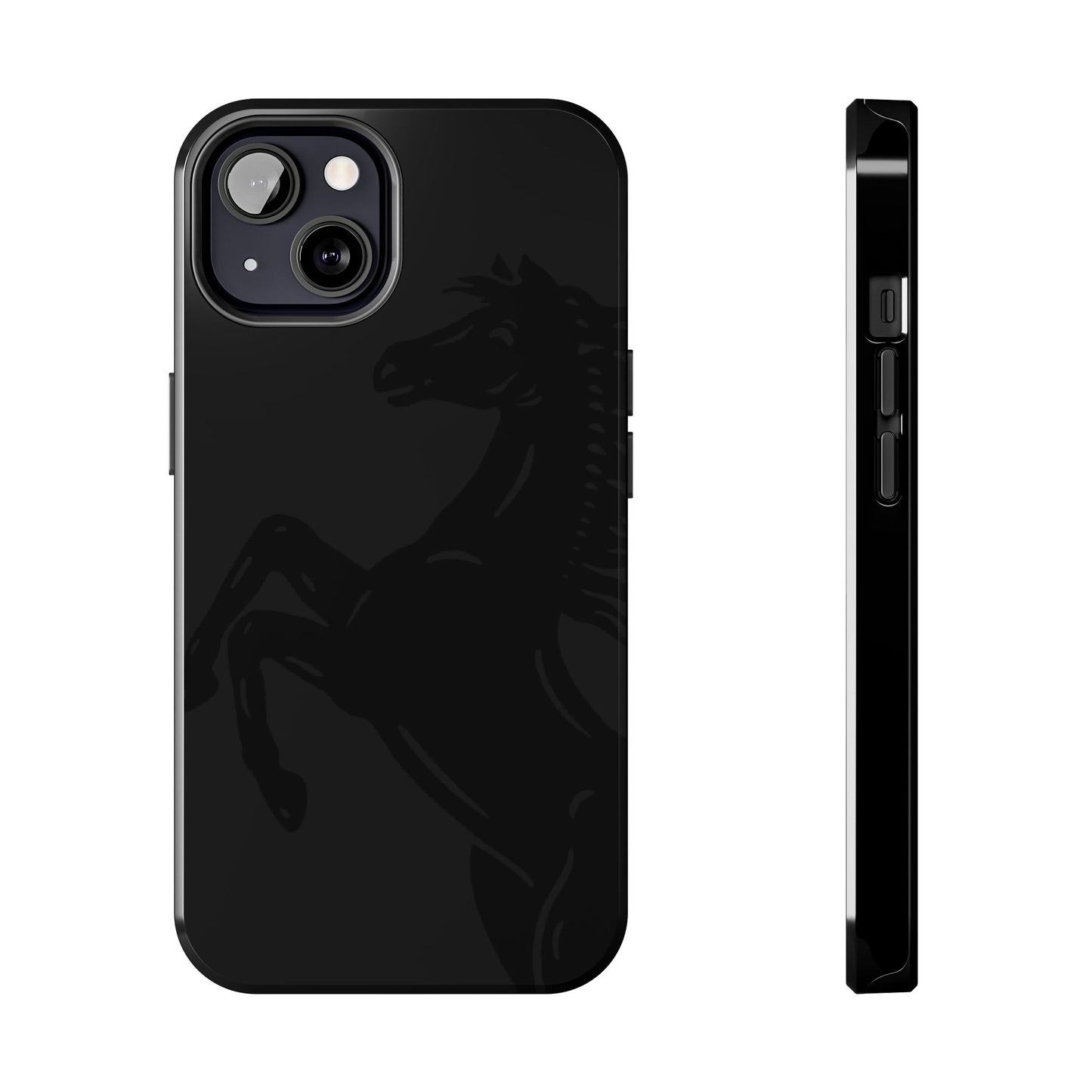 BLACK - Tough Phone Case