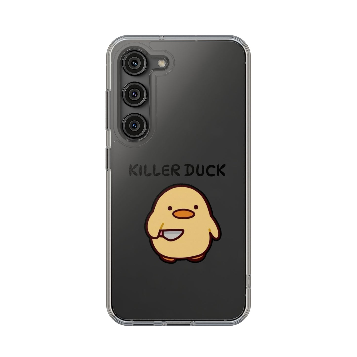 Killer Duck - Clear Phone Case