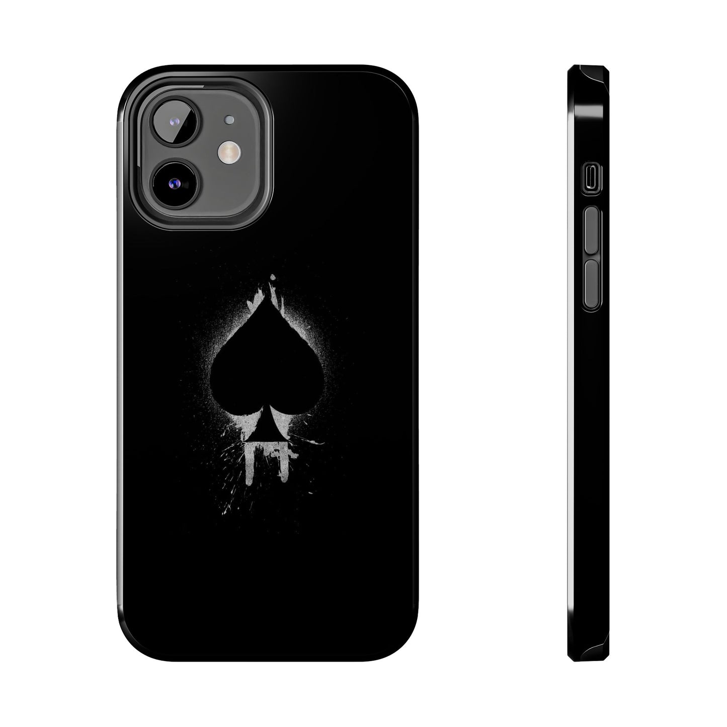 BLACK - Tough Phone Case