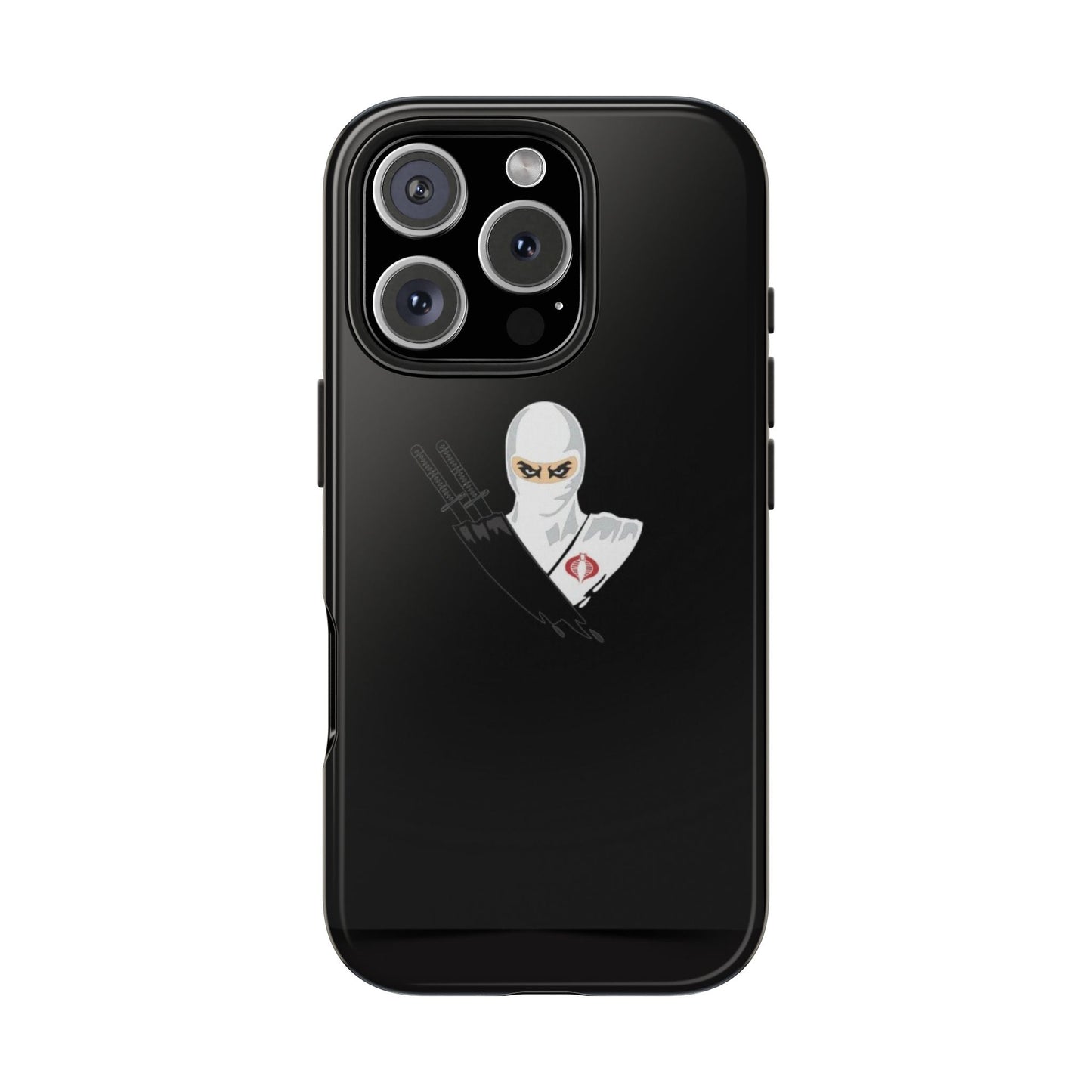 BLACK - Tough Phone Case