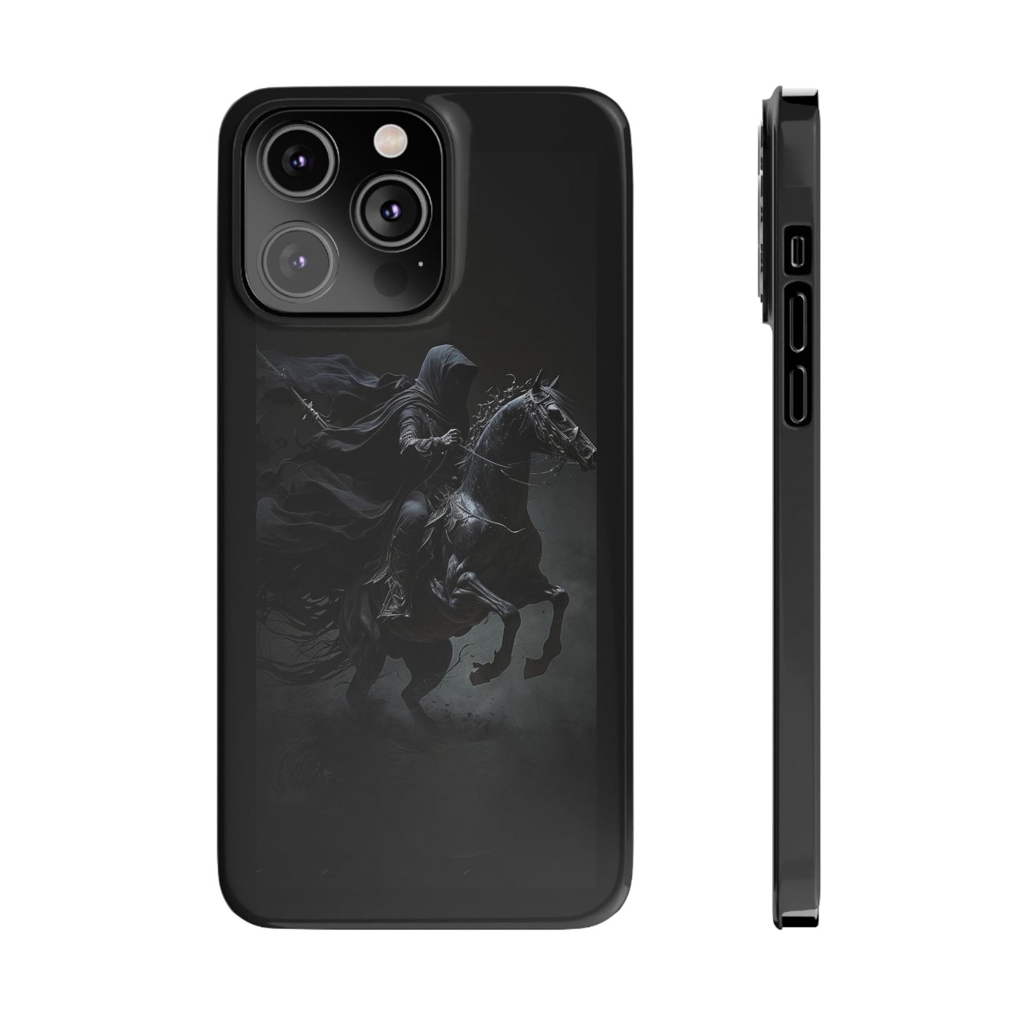 BLACK - Slim Phone Case