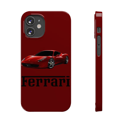 FERRARI-458-ITALIA Slim Phone Case