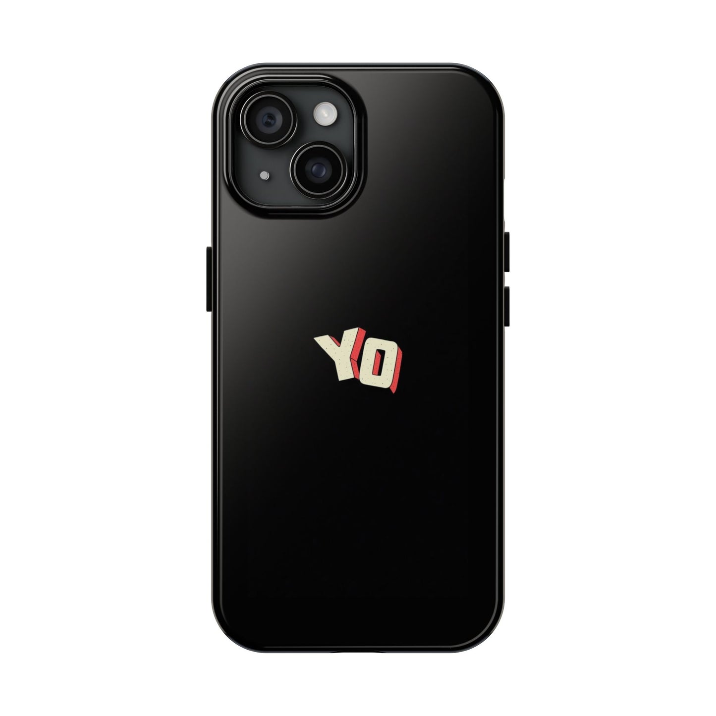 BLACK - Tough Phone Case