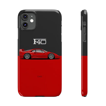 FERRARI-F-40 Slim Phone Case