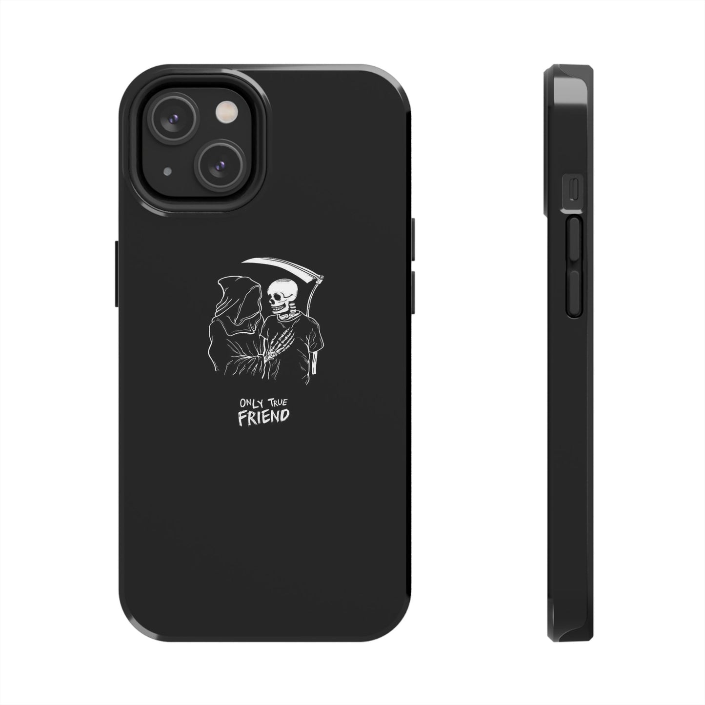 BLACK - Tough Phone Case
