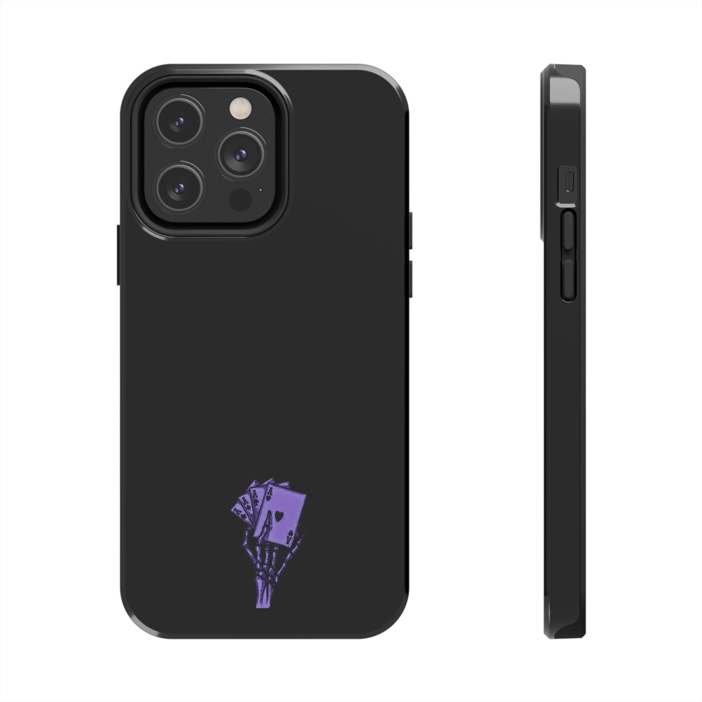 BLACK - Tough Phone Case