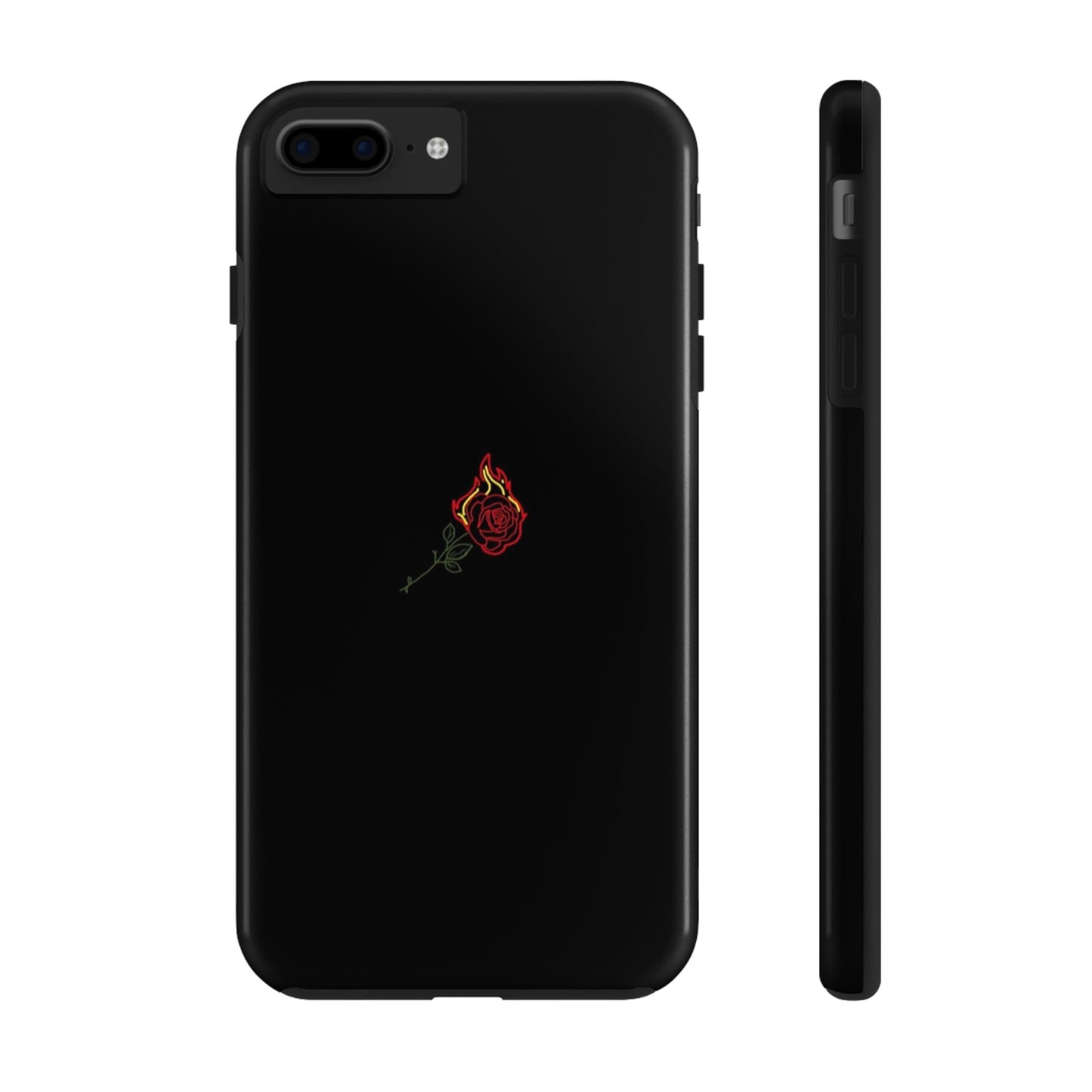 BLACK - Tough Phone Case