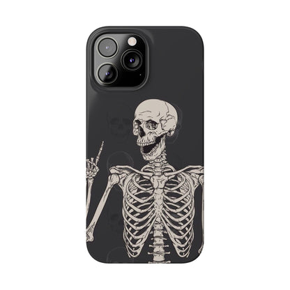 SKELETON Slim Phone Case