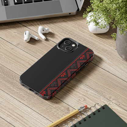 RED Tough Phone Case