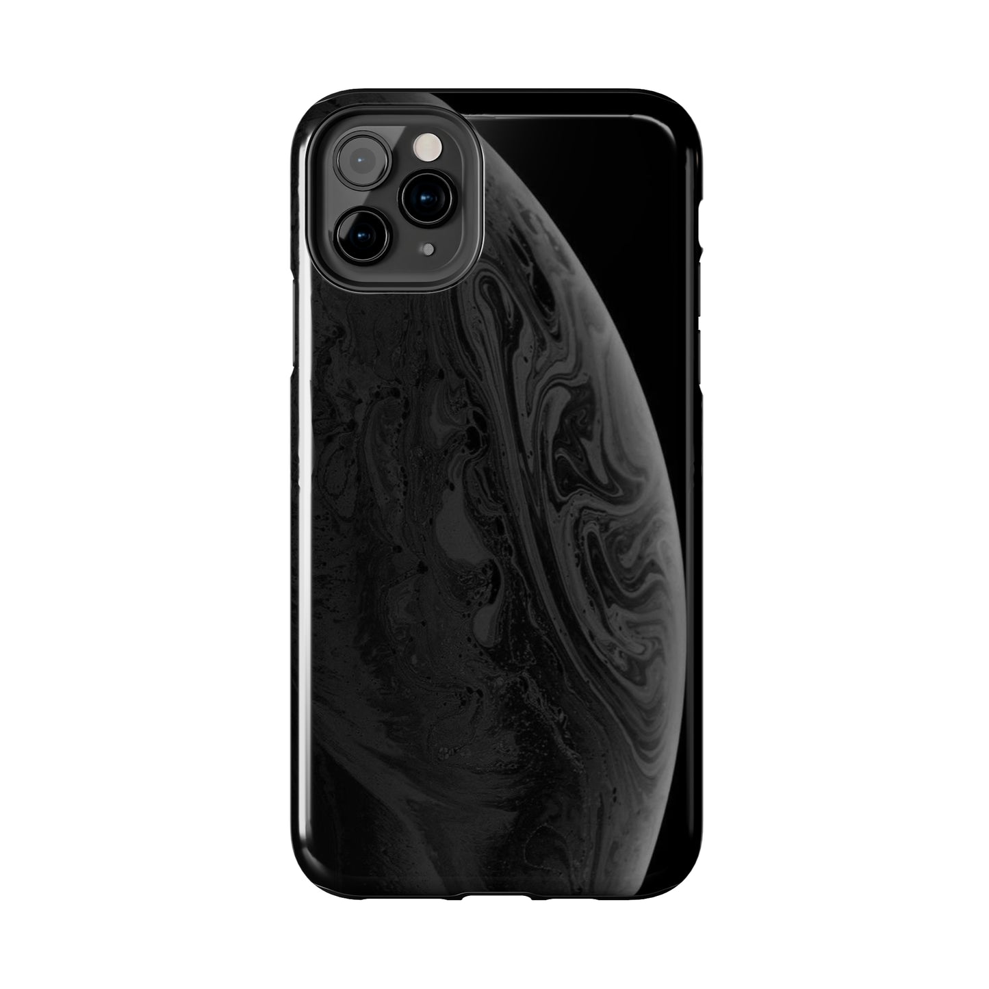 BLACK Tough Phone Case