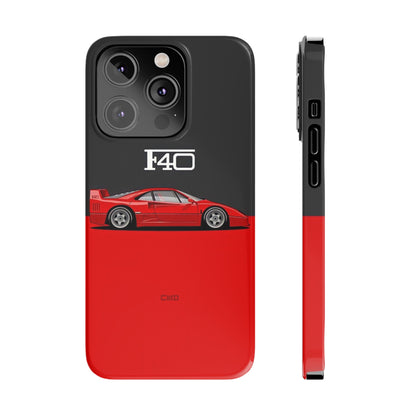 FERRARI-F-40 Slim Phone Case