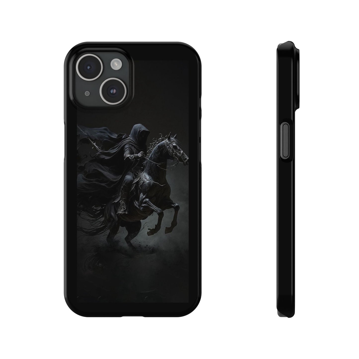 BLACK - Slim Phone Case