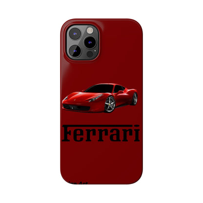 FERRARI-458-ITALIA Slim Phone Case