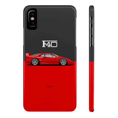 FERRARI-F-40 Slim Phone Case