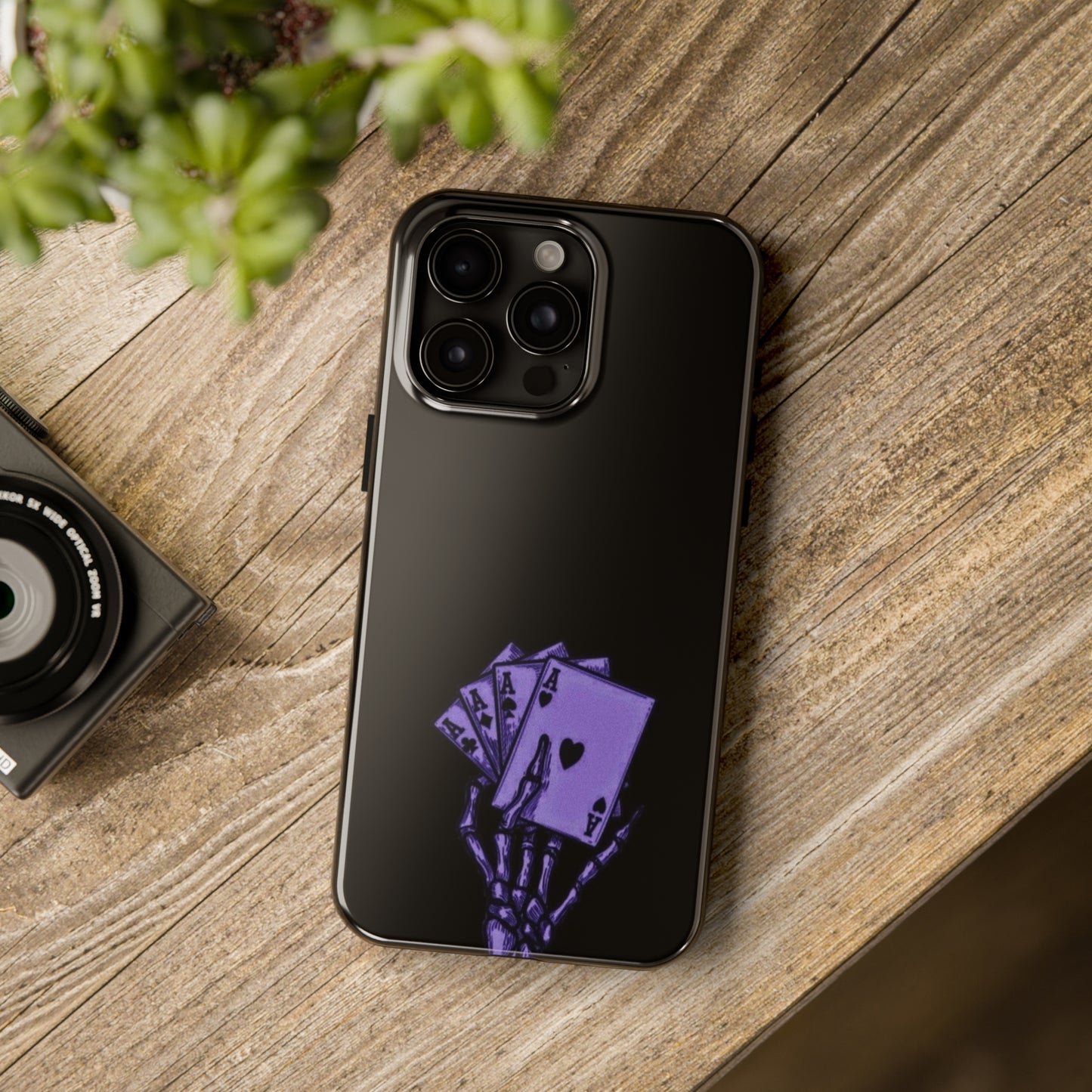 SKELETON/CARD Tough Phone Case