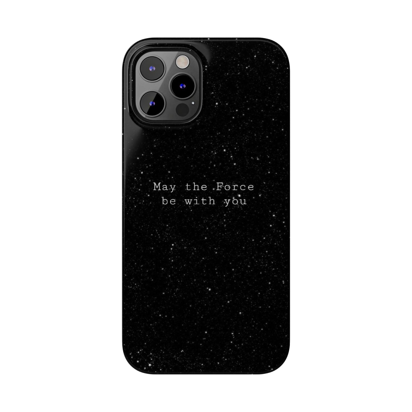 MAY-THE-FORCE-BE-WİTH-YOU Slim Phone Case