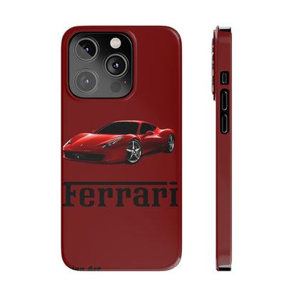 FERRARI-458-ITALIA Slim Phone Case