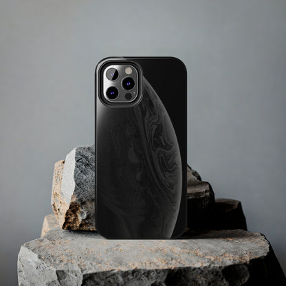 BLACK Tough Phone Case