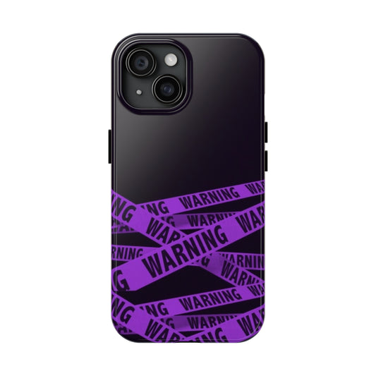 WARNING Tough Phone Case