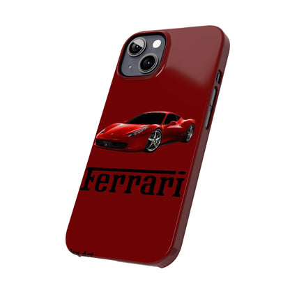 FERRARI-458-ITALIA Slim Phone Case