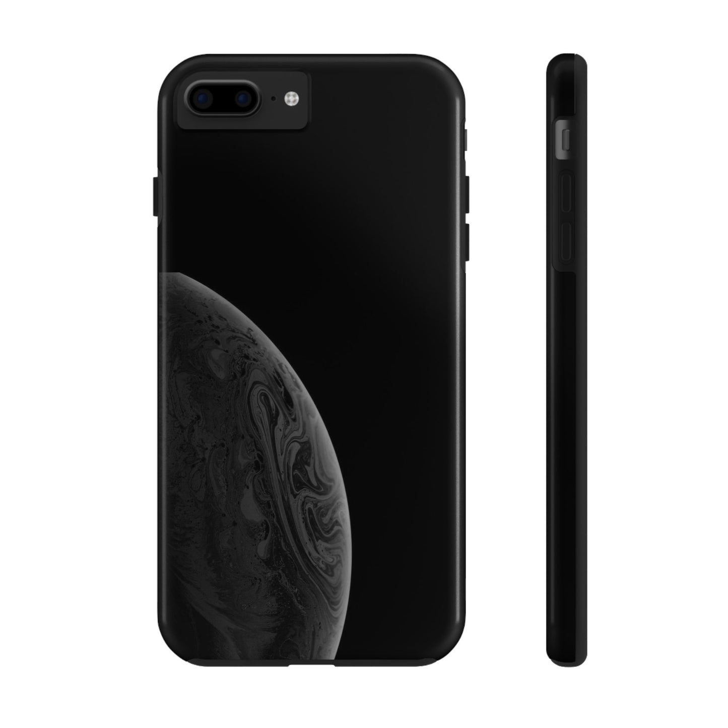 BLACK - Tough Phone Case