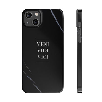 VENI-VIDI-VICI Slim Phone Case