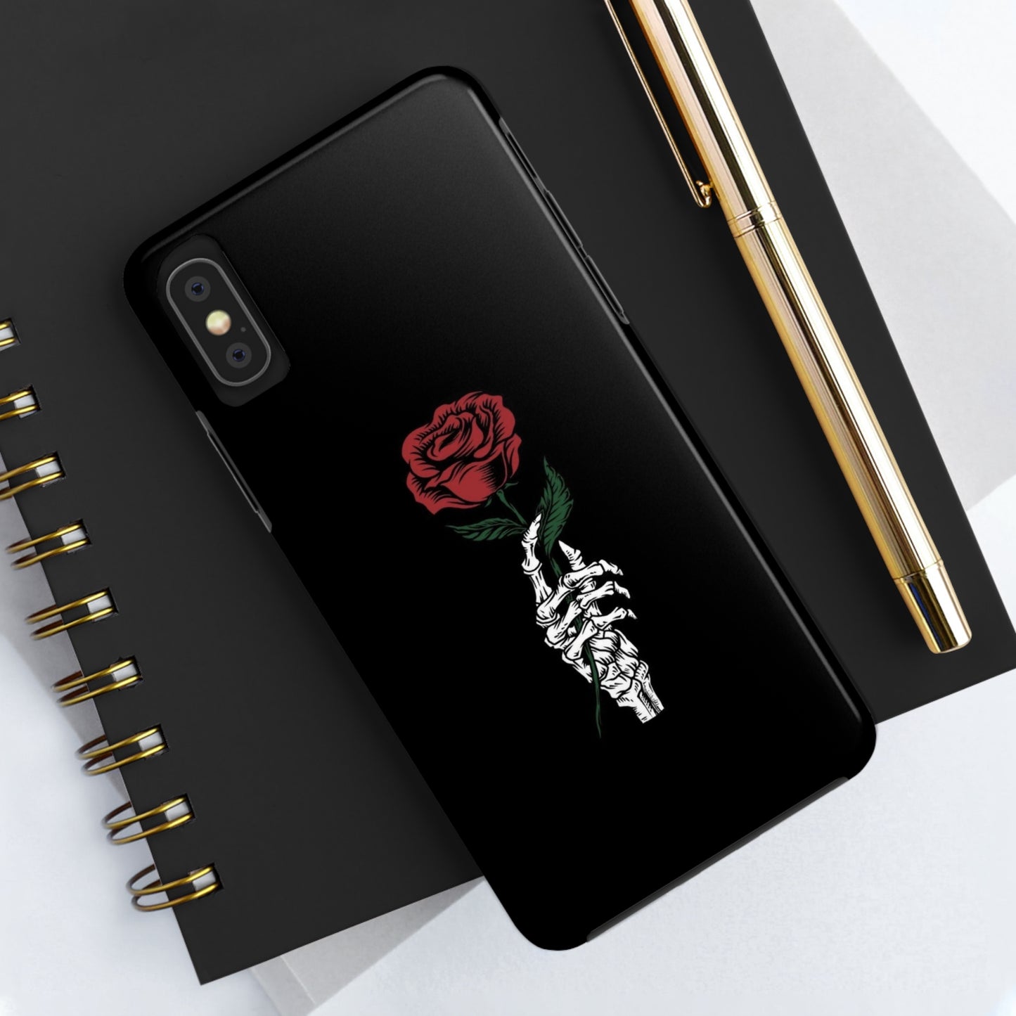 SKELETON/ROSE Tough Phone Case