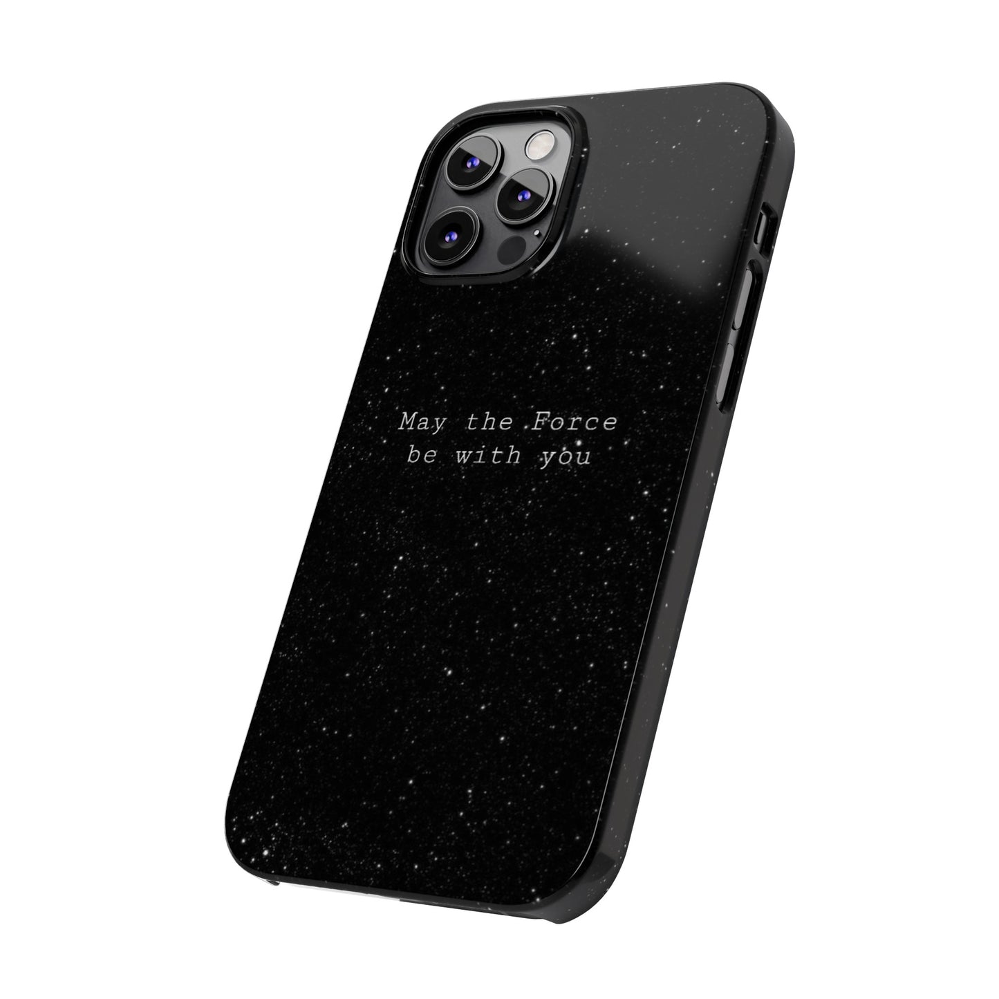 MAY-THE-FORCE-BE-WİTH-YOU Slim Phone Case