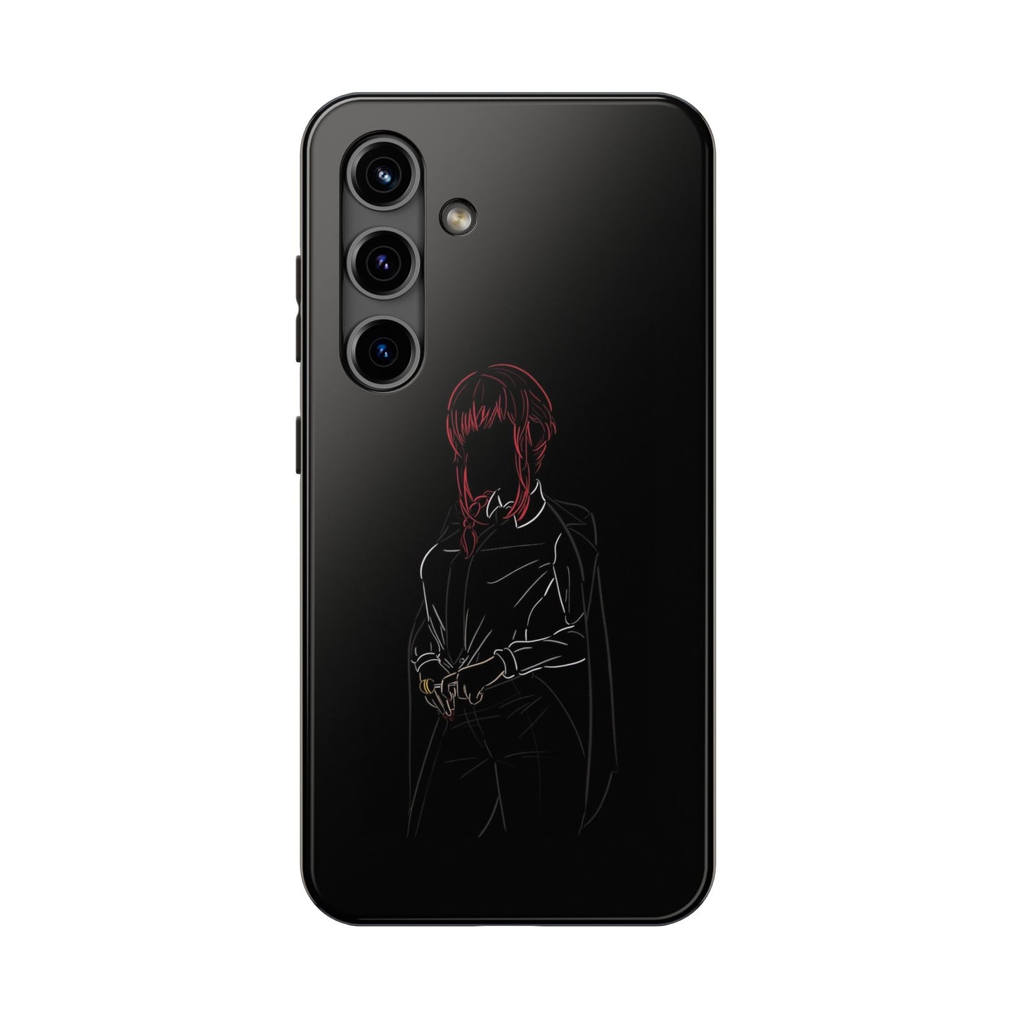 BLACK - Tough Phone Case