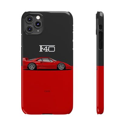 FERRARI-F-40 Slim Phone Case