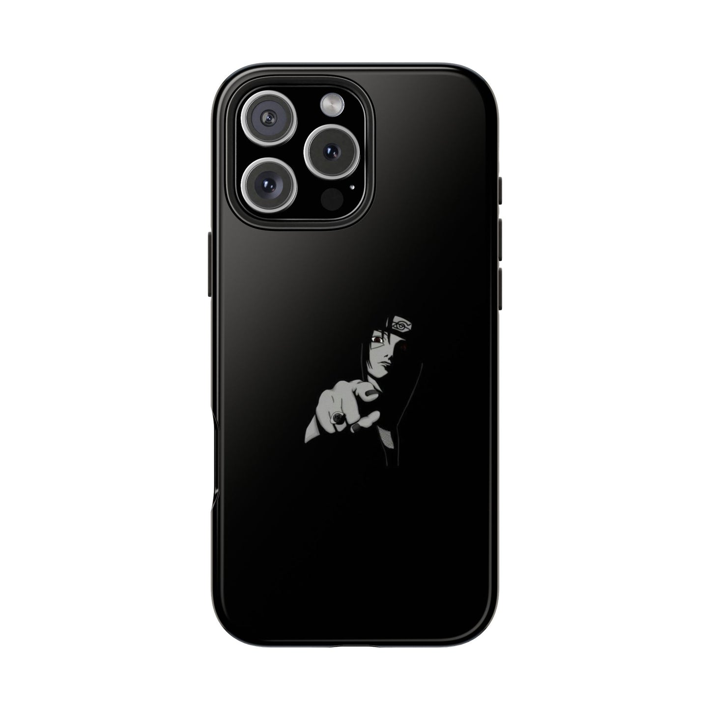 BLACK - Tough Phone Case