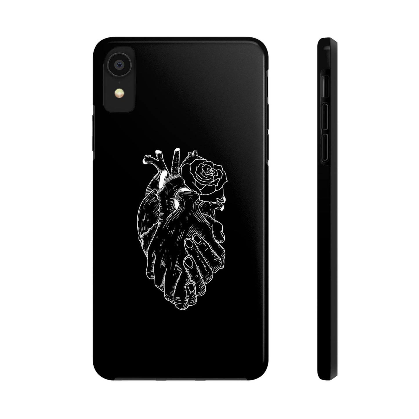 BLACK - Tough Phone Case