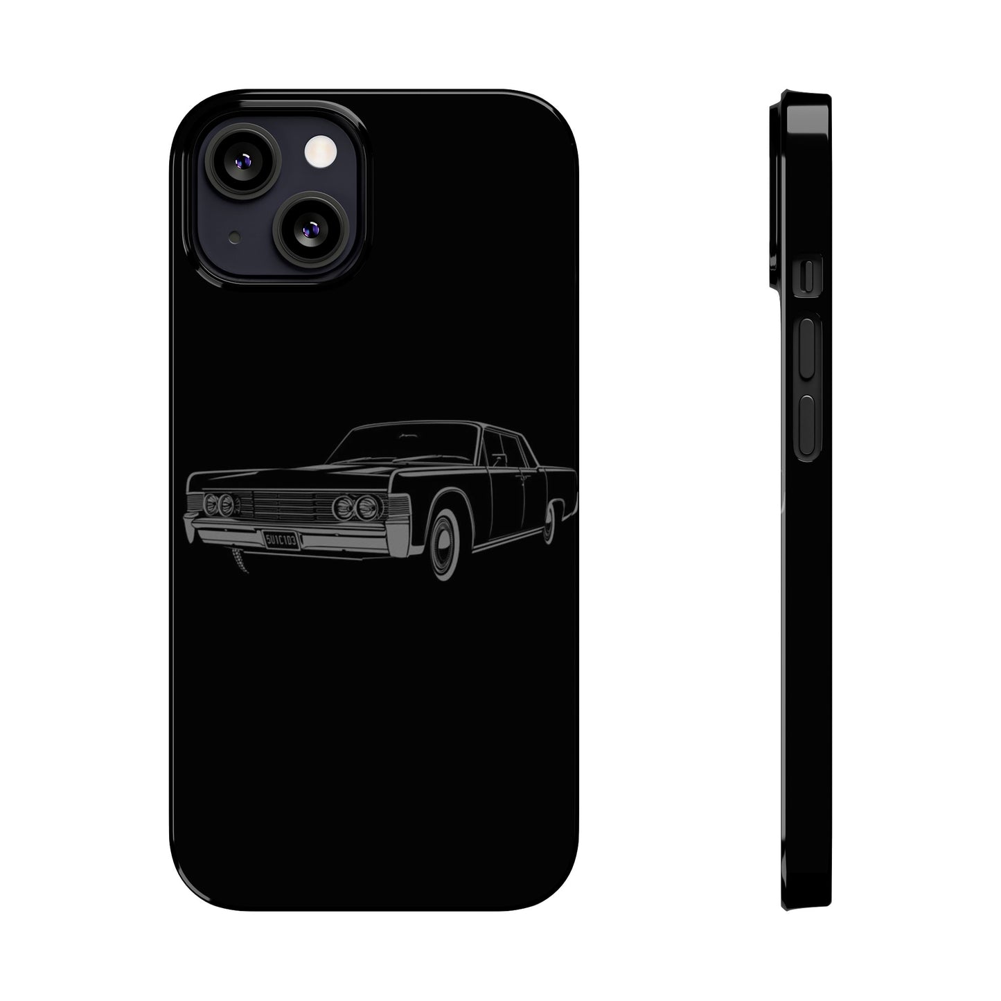 SUICIDE Slim Phone Case