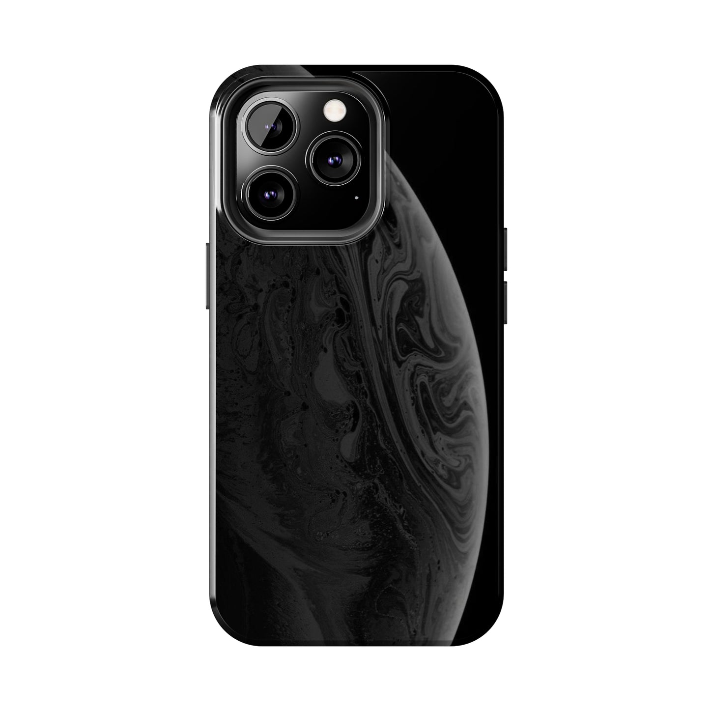 BLACK Tough Phone Case