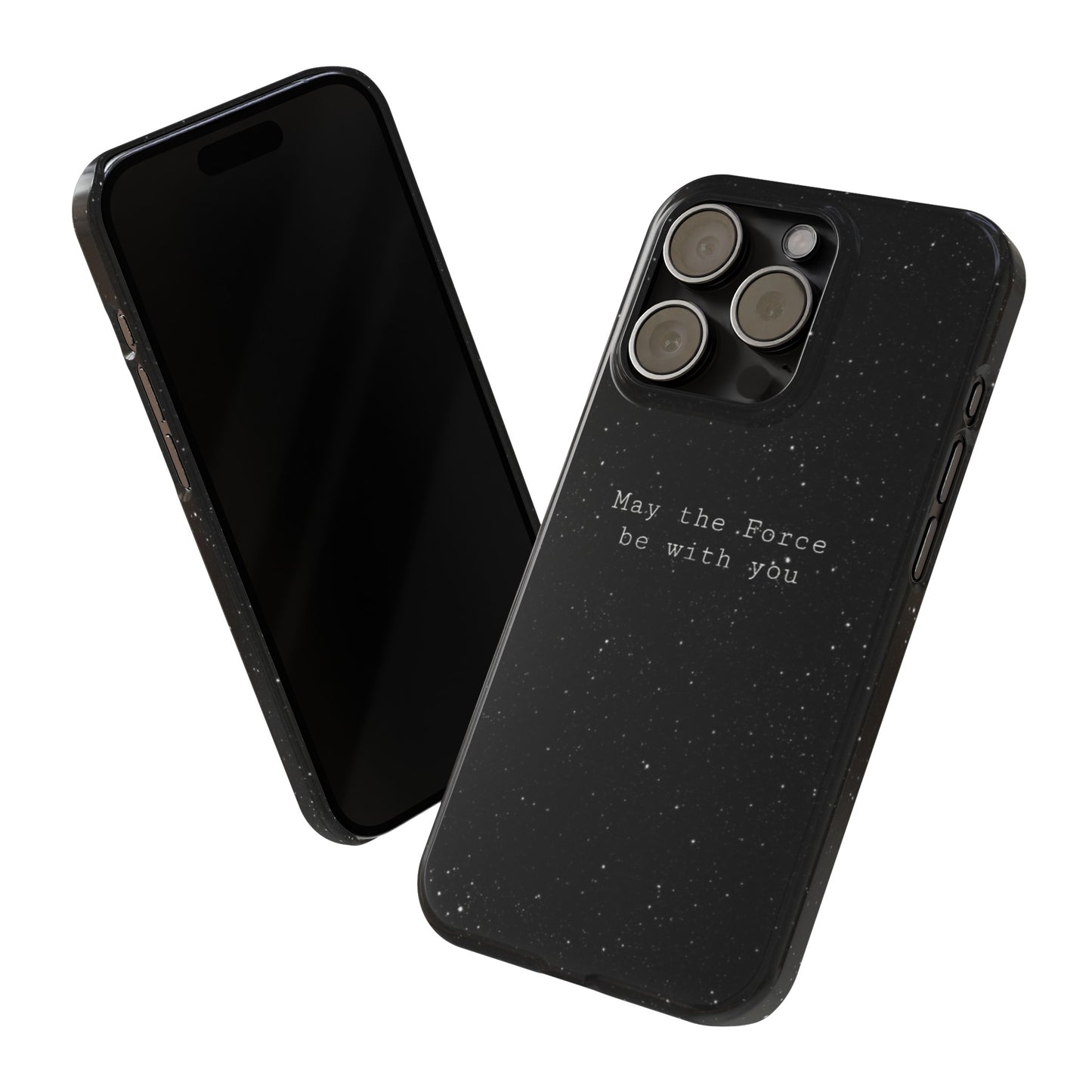 MAY-THE-FORCE-BE-WİTH-YOU Slim Phone Case