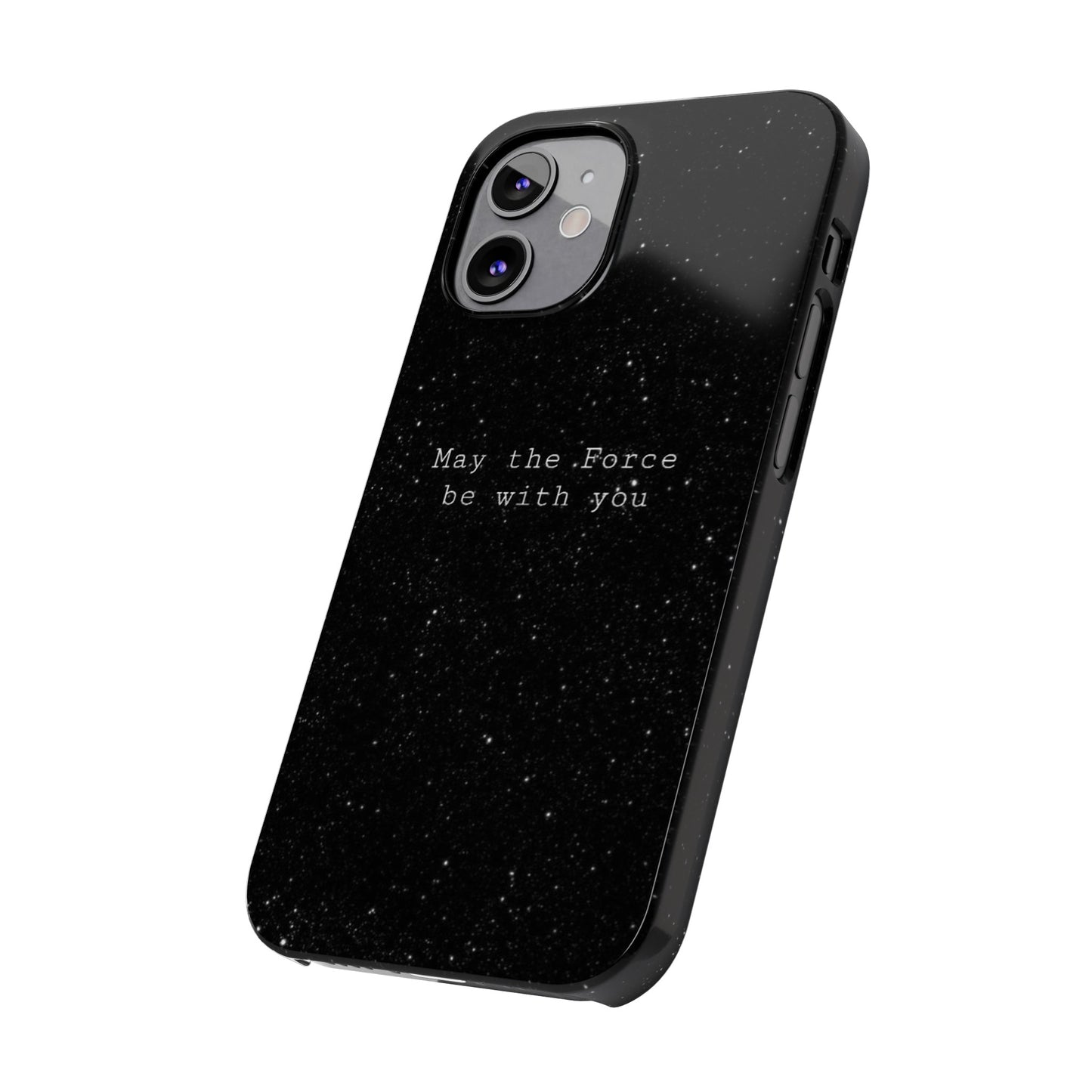 MAY-THE-FORCE-BE-WİTH-YOU Slim Phone Case